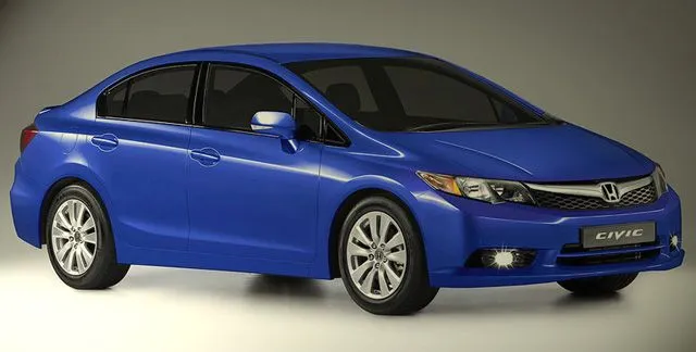 Novo Honda Civic 2012 - simulação mostra as novidades de estilo ...