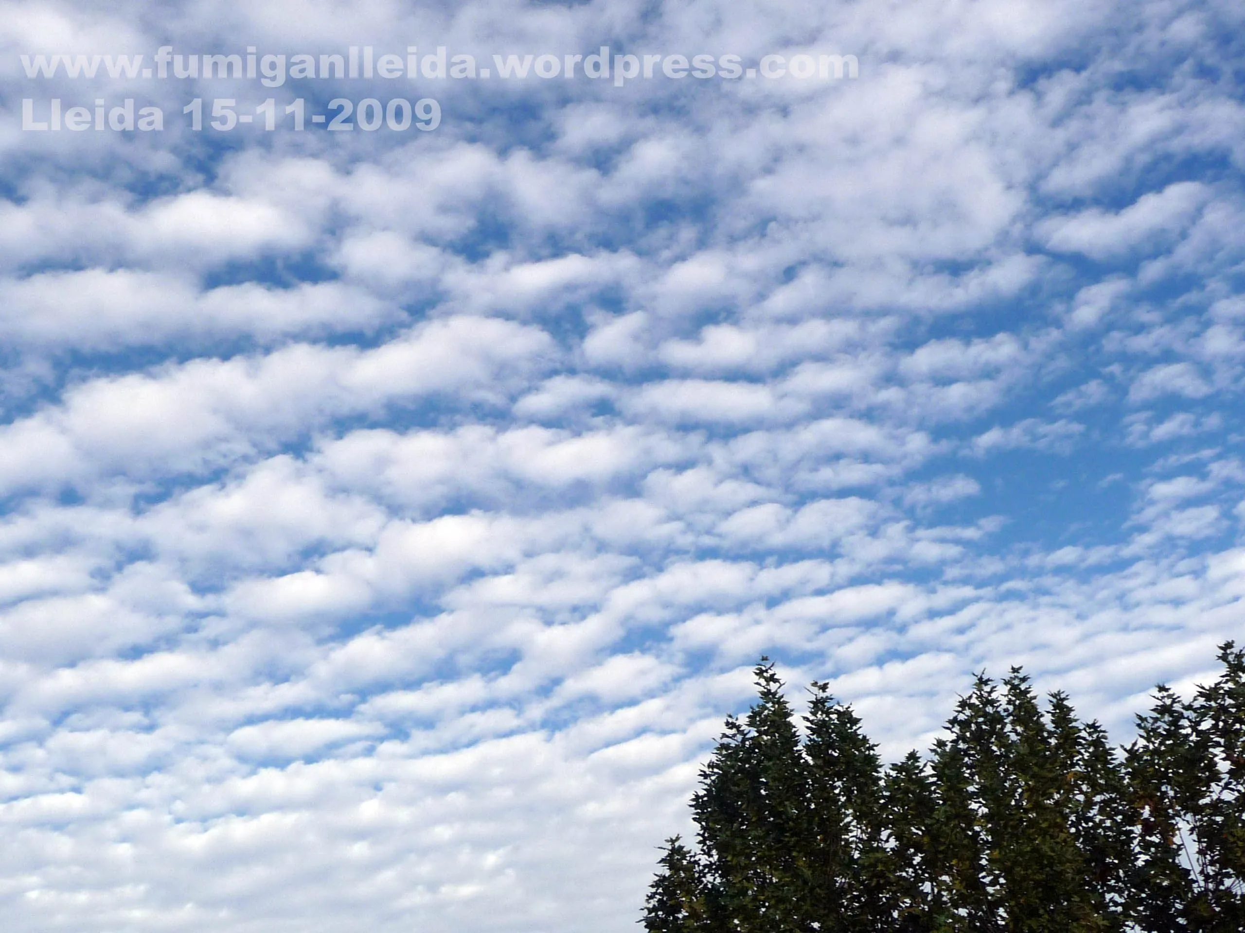 Nubes HAARP | CHEMTRAILS LLEIDA