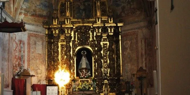 Las nubes impiden la iluminación de la Virgen del Villar | Laguna ...