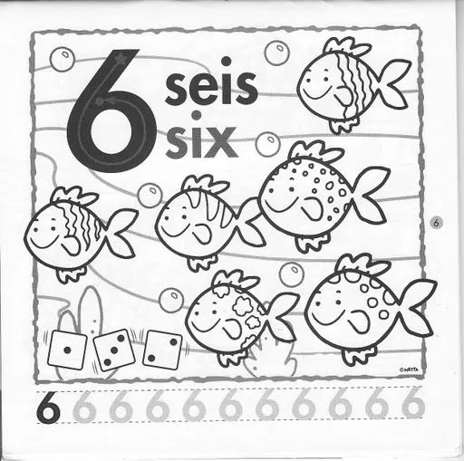 Numbers in english para colorear - Imagui