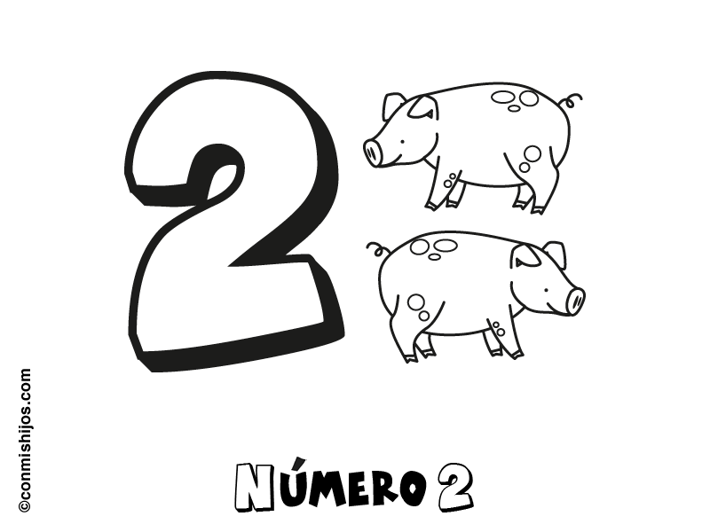 numero 1numero 1 Colouring Pages (page 2)