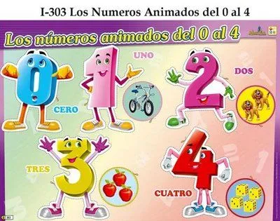 Los números del 1 al 10 animados - Imagui