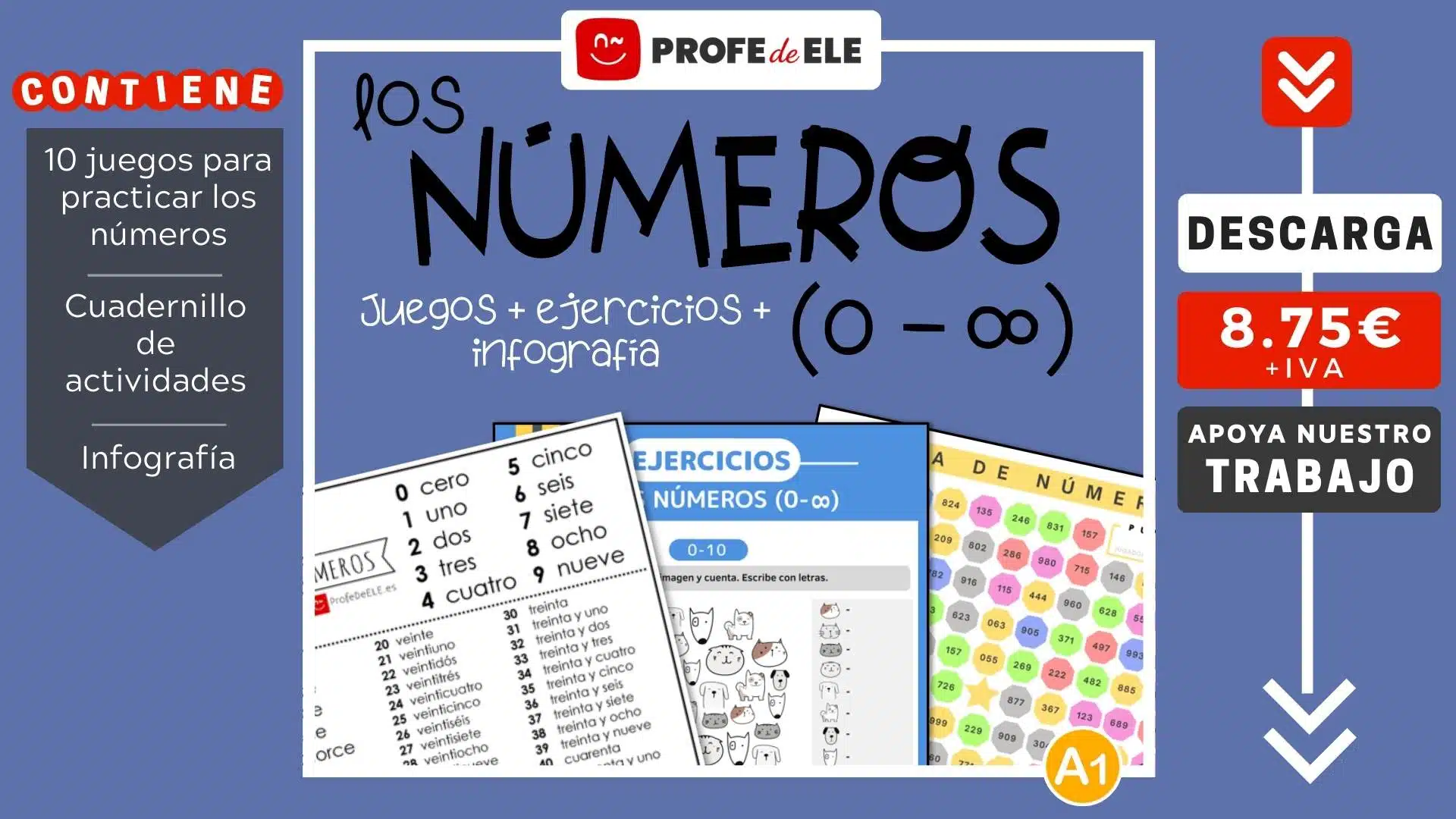 Los números: Actividades con todos los números - ProfeDeELE