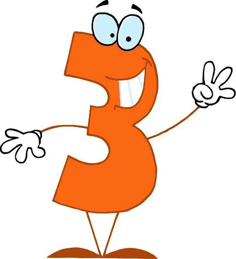 Números animados del 1 - Imagui