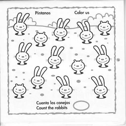 Numeros para colorear 1 al 20 - Imagui