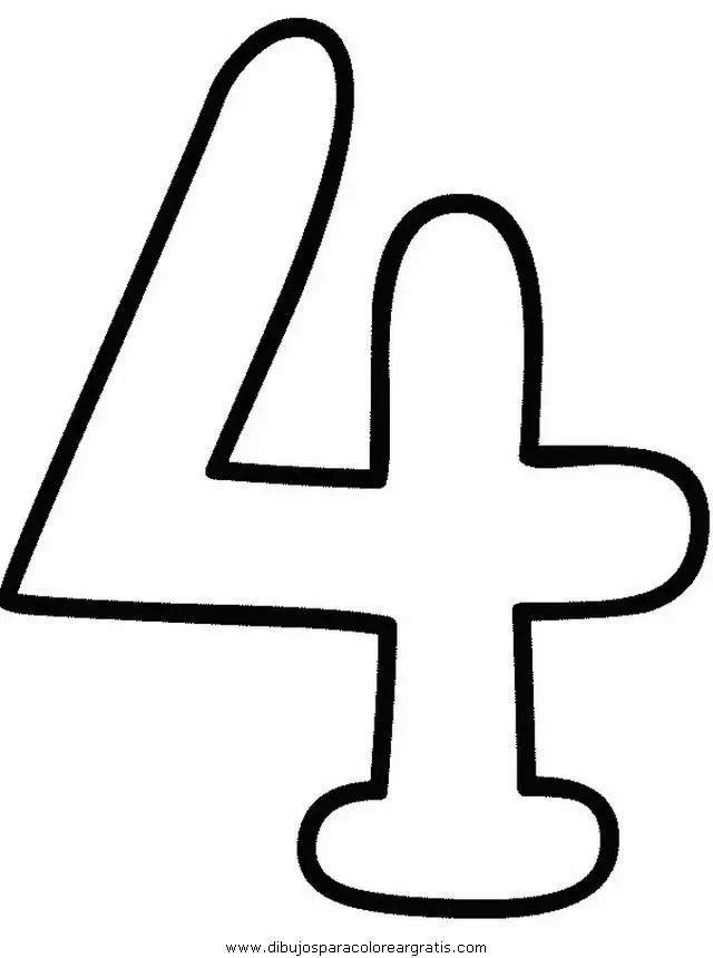 numeros Colouring Pages