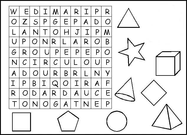 Sopa de números para niños para imprimir - Imagui