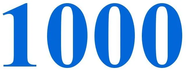 Números en inglés del 100 al 1000 | Los números en inglés