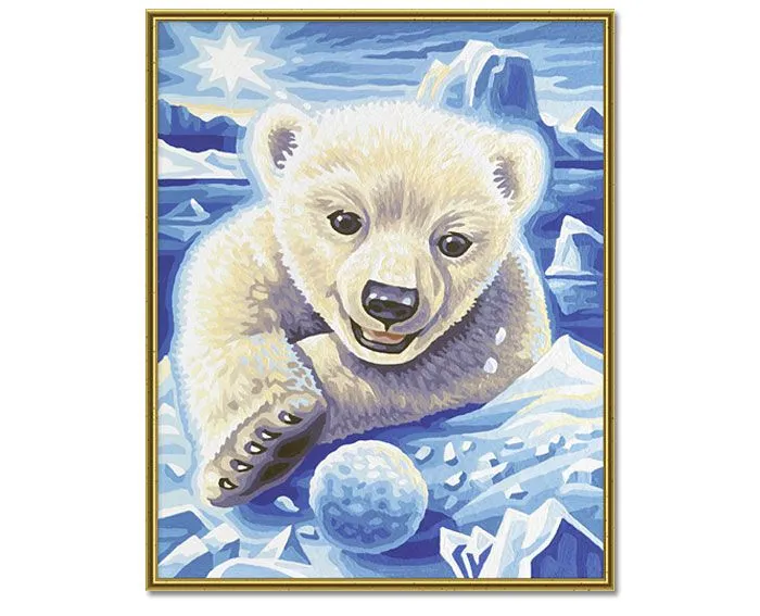  ... Números :: Pintar por Números infantil (+8) - Pequeño Oso Polar