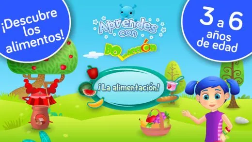 Nutrición y alimentación balanceada! Juegos educativos para niños ...