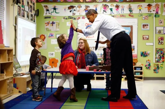 Obama apoya programas preescolares para niños de bajos recursos ...