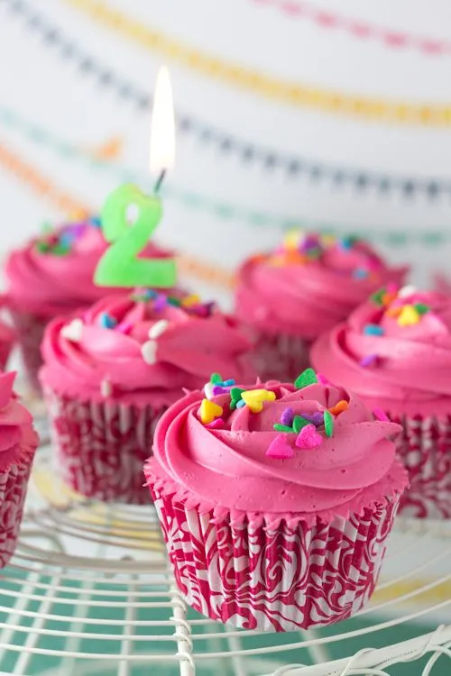 Objetivo: Cupcake Perfecto.: Cupcakes de Frambuesa para celebrar ...