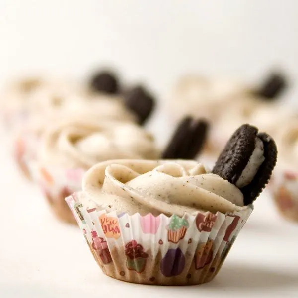 Objetivo: Cupcake Perfecto.: Mini cupcakes de Oreo y las ...