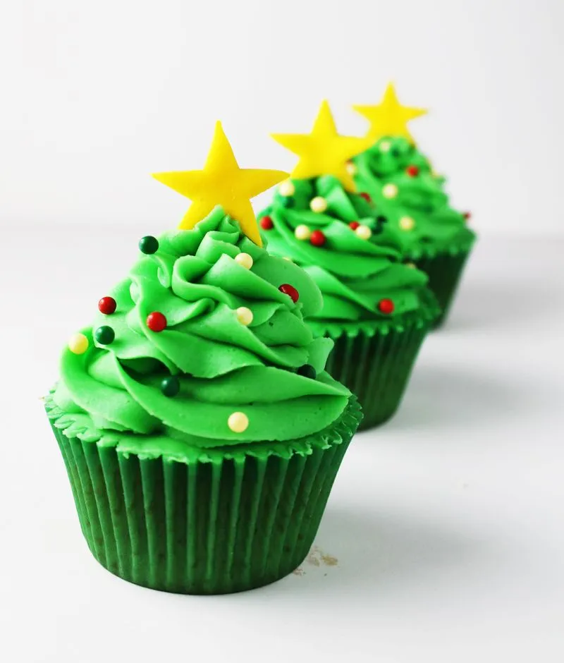 Objetivo: Cupcake Perfecto.: ¡¡Pon un árbol de Navidad en tu vida ...