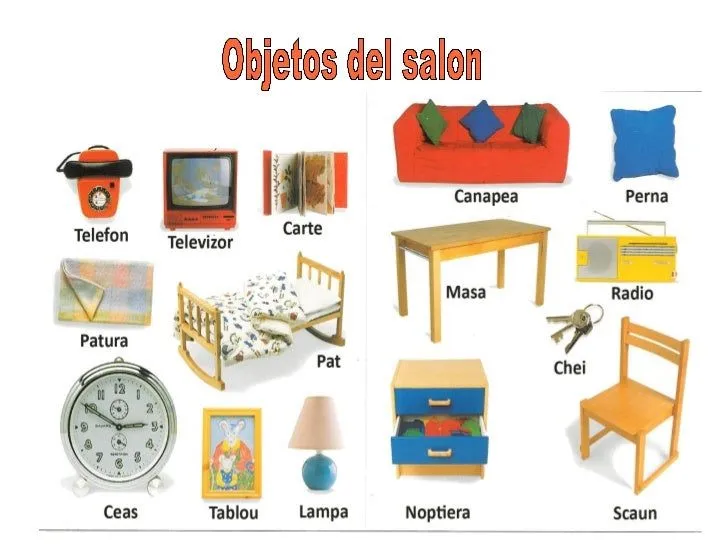 Objetos de la casa