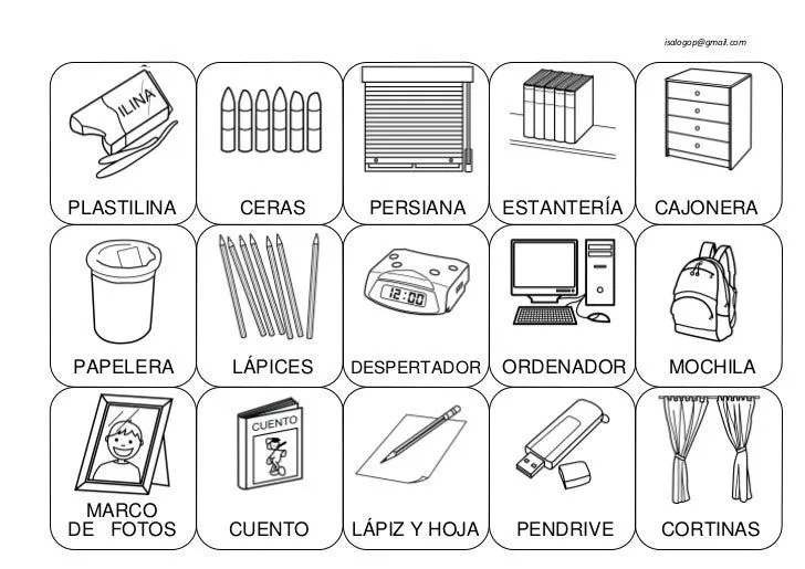 Los objetos de la casa en inglés - Imagui