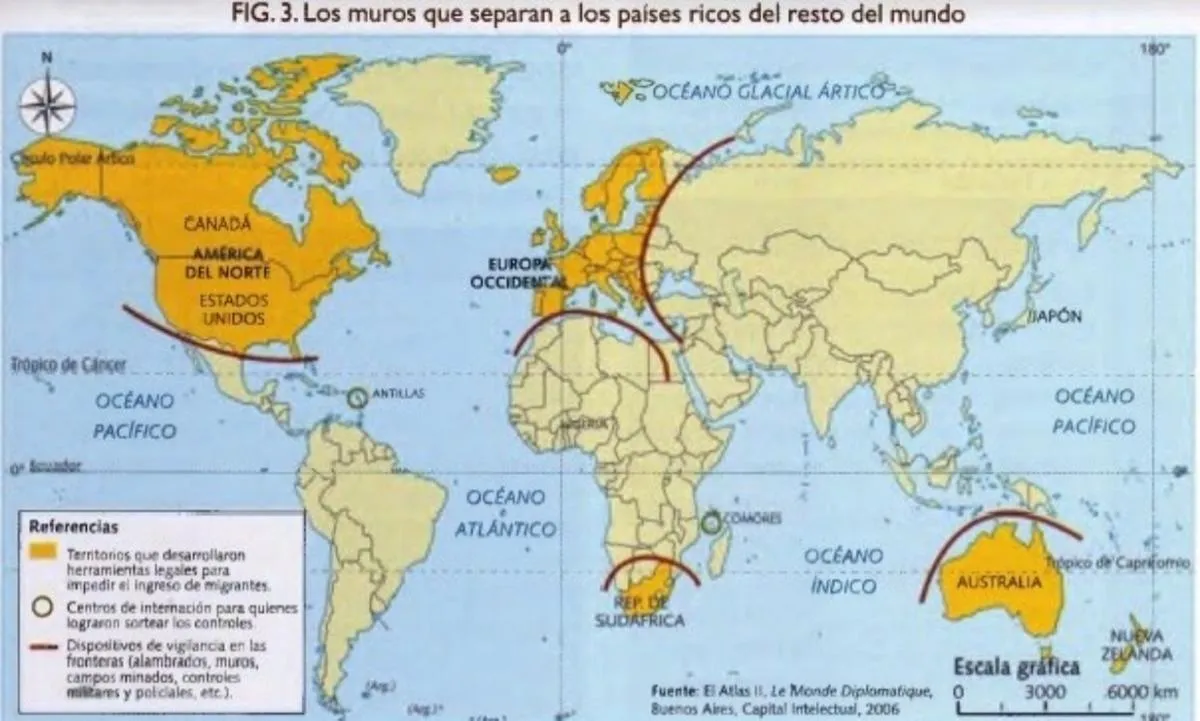 Observar el mapa y con la ayuda de un planisferio físico político mencionar  6 países que desarrollaron - Brainly.lat