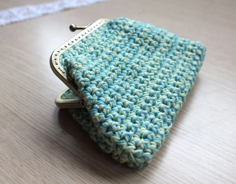 Mis obsesiones de hoy: Monedero de ganchillo / Crochet purse