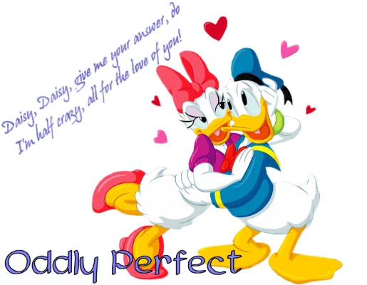 OddLY pERFecT :: The Donald x Daisy Duck Fanlisting