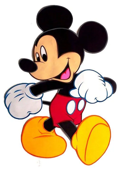 Figuras de Mickey Mouse en foami - Imagui