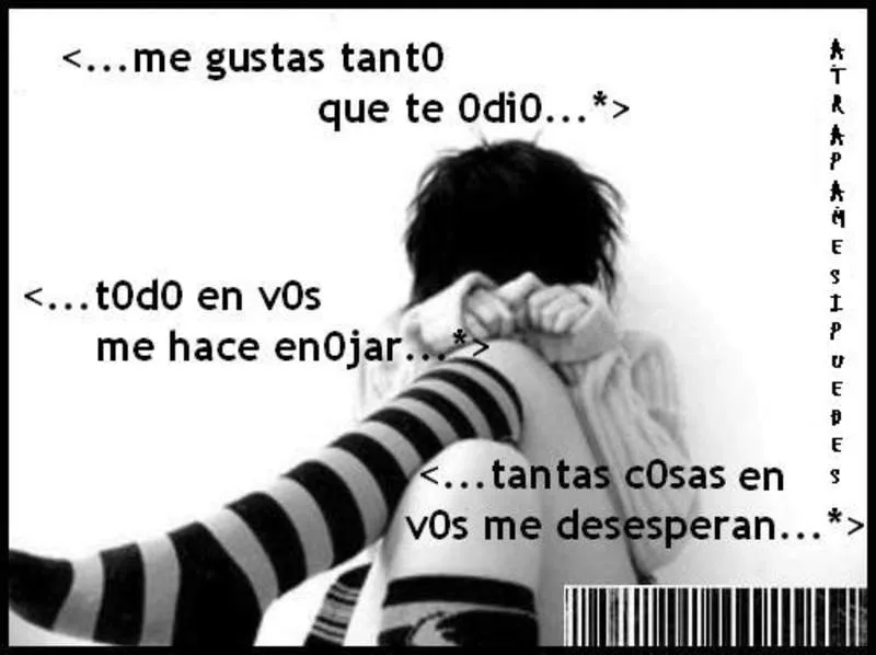 te odio… pero te amo… | Suicida Emocional