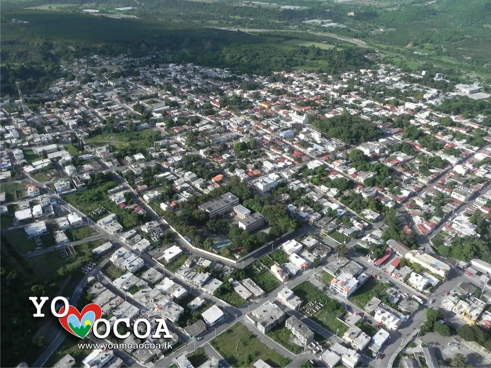 Odonnell Casado: Pueblo de Ocoa desde el Cielo