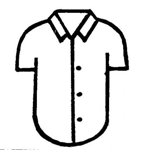 Dibujo camisa de hombre - Imagui