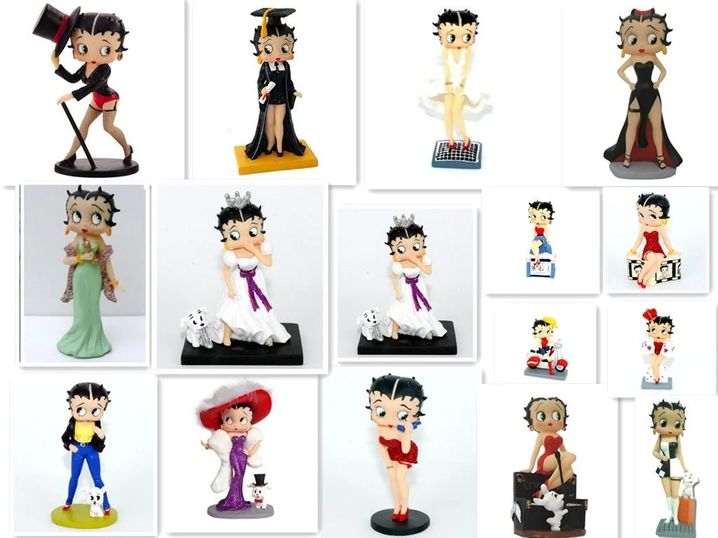 Official Betty Boop Miniature Figure Figurien Full Collection to ...