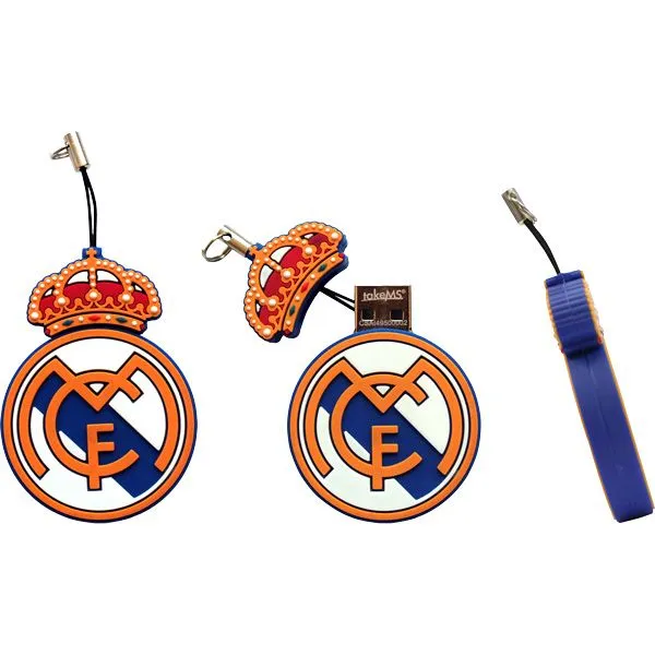 OFFICIAL USB 2.0 Real Madrid 8 Go USB Pendrive + Metal Gift Box ...