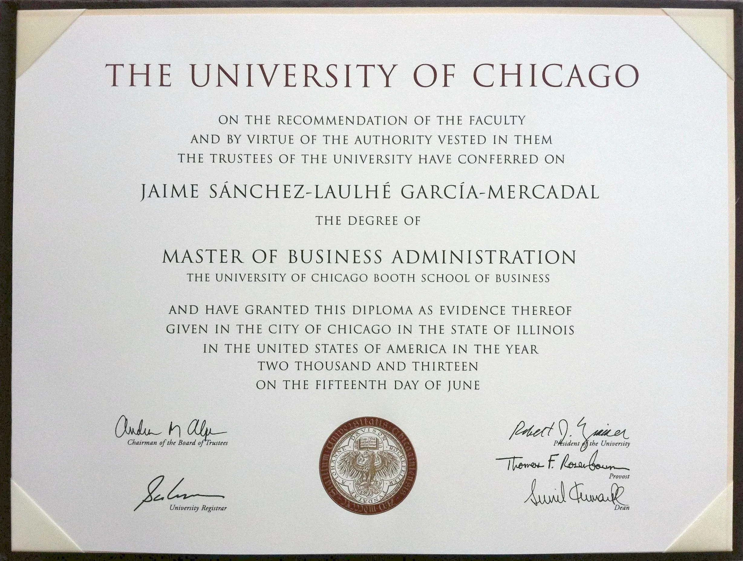 Oficialmente, MBA | rid around the world