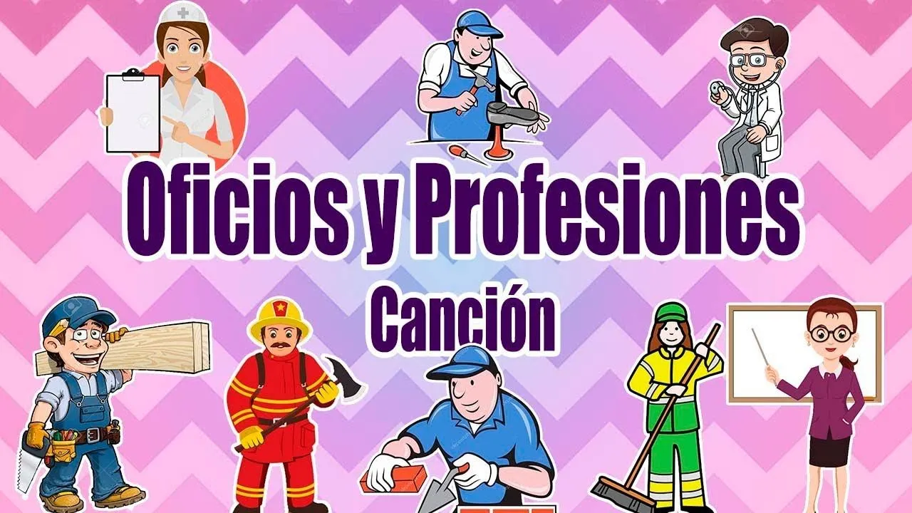 ▻♪ Oficios y Profesiones. Canción para niños ▻♪ - YouTube