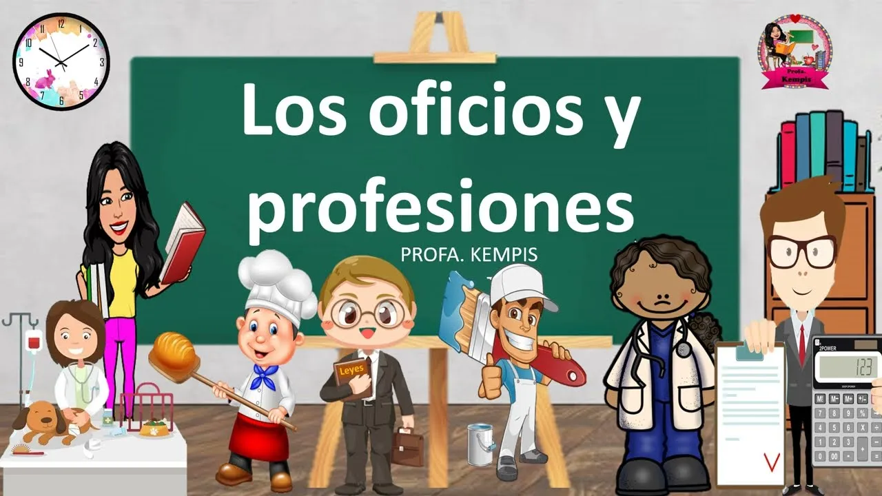 Oficios y profesiones - YouTube