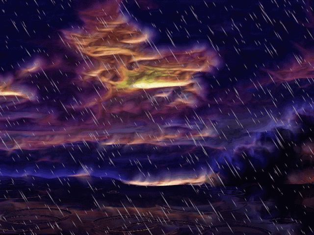 OH ,OH, Tormenta, que oportuno,corre que nos mojamos.:s | No veas ...