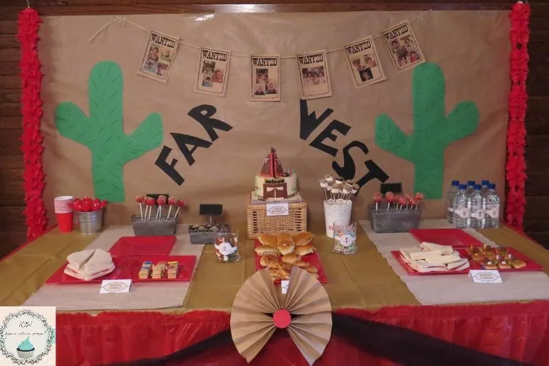 Oh, ¿pero esto se come?: Mesa "Indios y Vaqueros"
