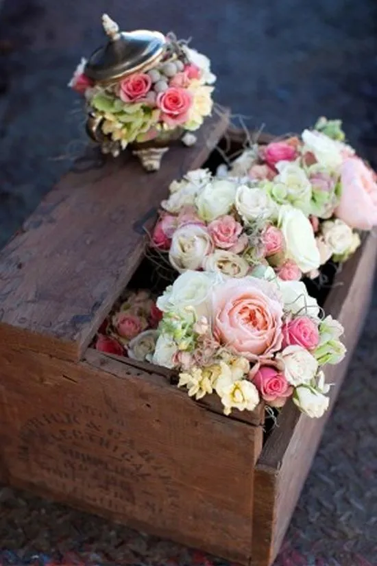 oh!myWedding: Cajas de madera para decorar la boda