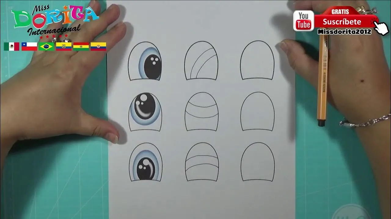 Ojitos Fácil para Foami, Goma Eva, Microporoso Curso Intermedio (Handmade  Craft)❤️ - YouTube