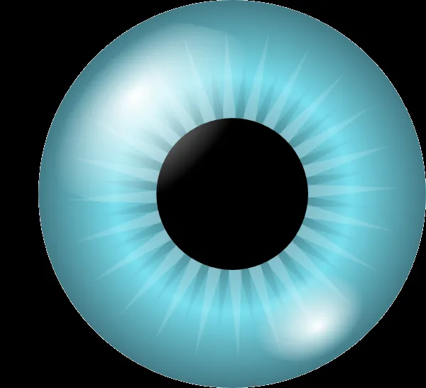 Ojos Celestes clip art - vector clip art online, royalty free ...