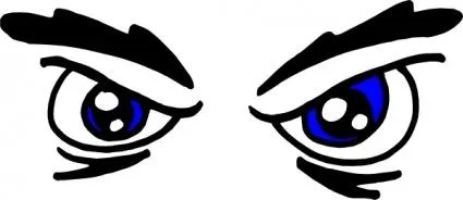 Ojos Enojados Clip Art-Vector Clip Art-vector Libre Descarga Gratuita