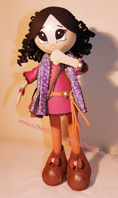 Patrones para fofucha flamenca - Imagui