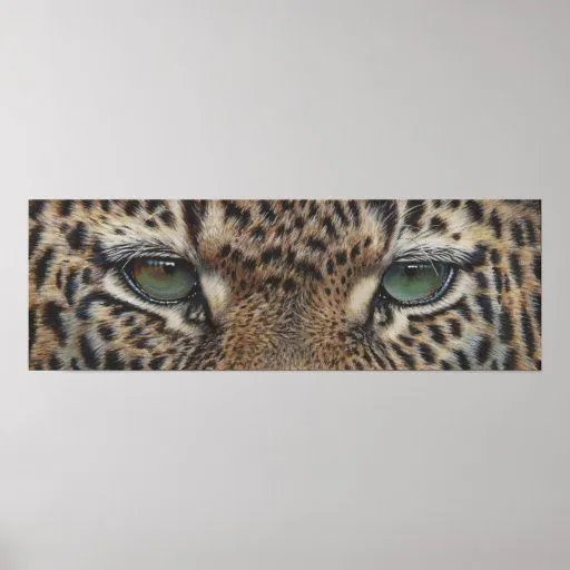 ojos del leopardo de la pantera impresiones de Zazzle.