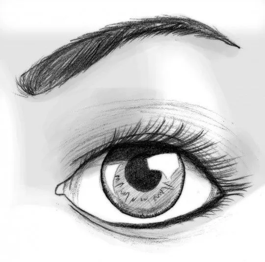 Ojos-para-dibujar-a-lapiz-540x ...