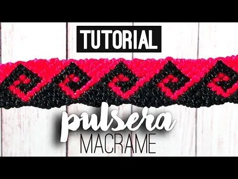 Ola griega / Pulseras de macramé ♥ - YouTube