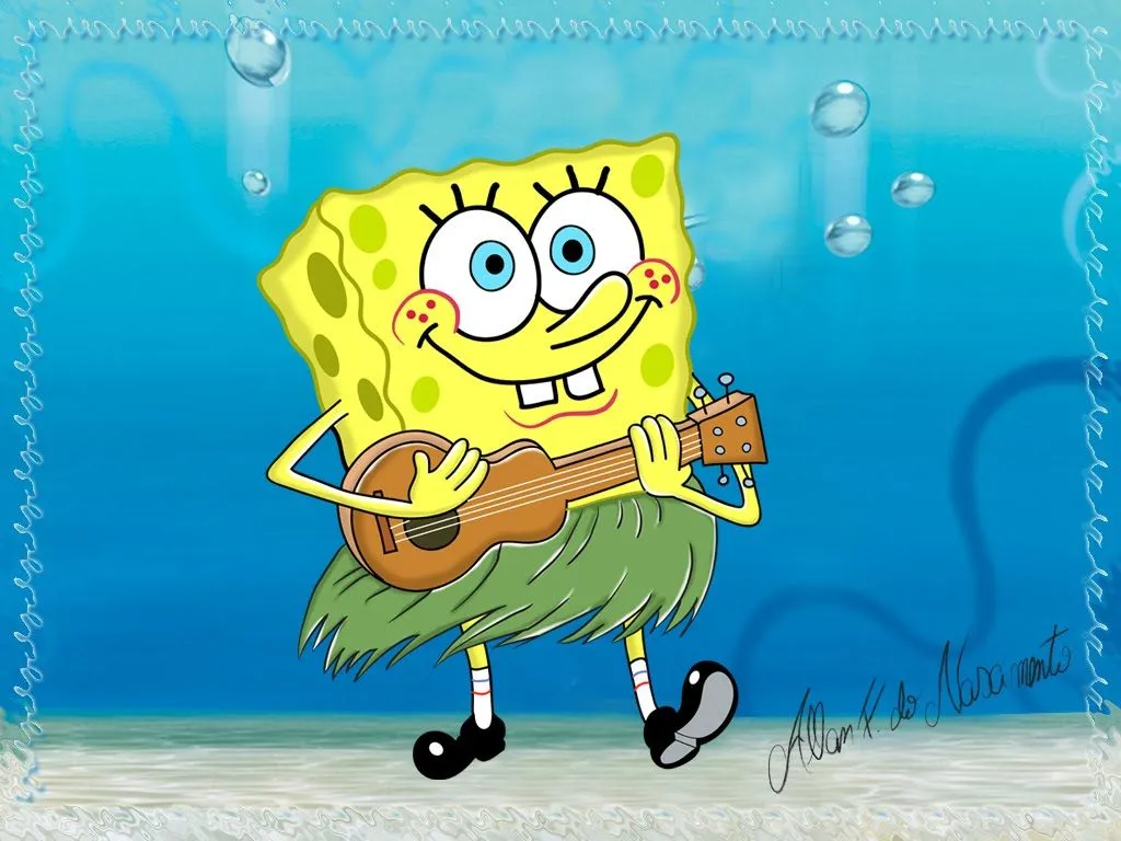 Olá pessoal, mais uma das minah ilustrações, esse Bob Esponja foi ...