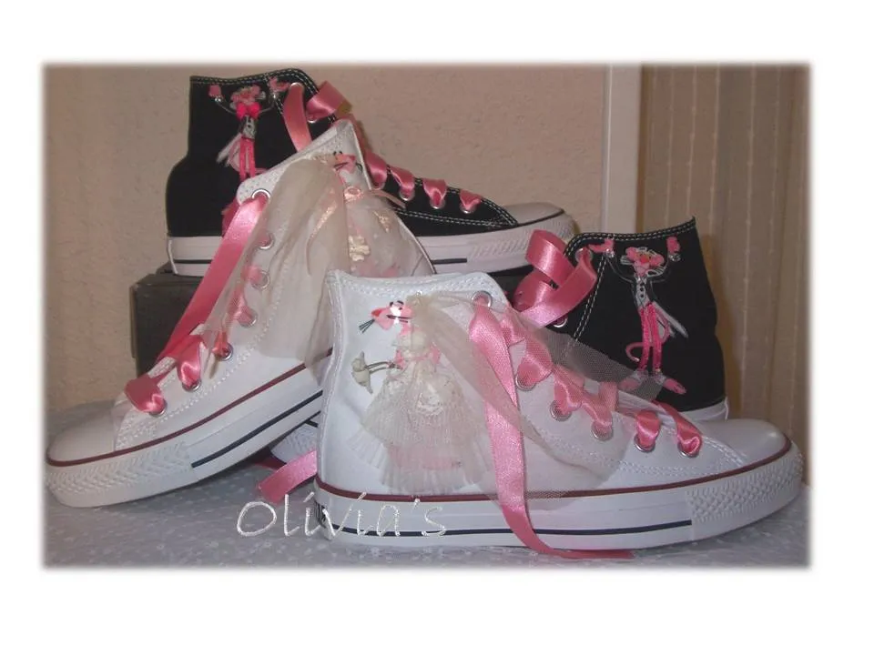 Olivia's: Converse decoradas