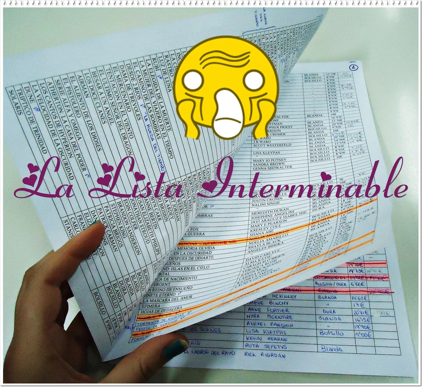 Olor a libro nuevo...y café: La lista interminable: Libros que ...