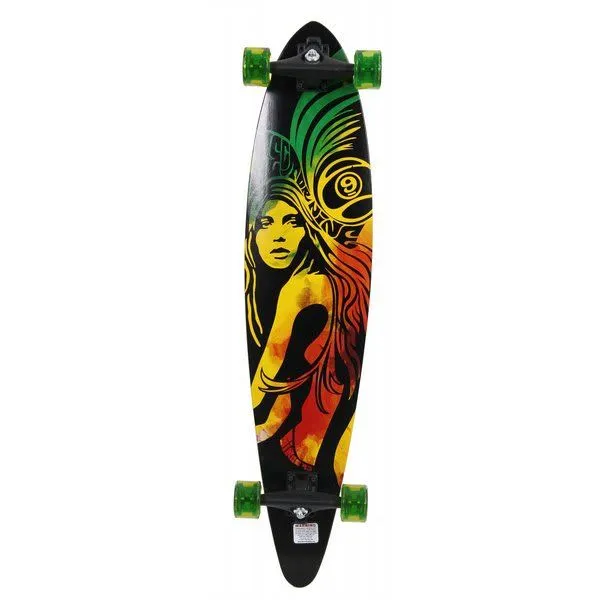 On Sale Sector 9 Mo'Sake Longboard Skateboard Complete Rasta up to ...