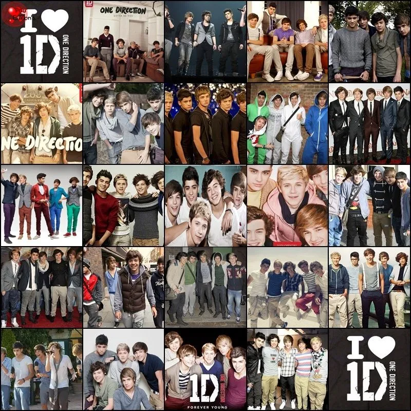 One Direction-Collage by NieveTaii13 on DeviantArt