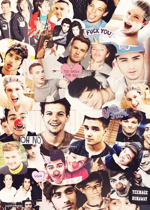 COLLAGE DE ONE DIRECTION by luisvega98 on DeviantArt