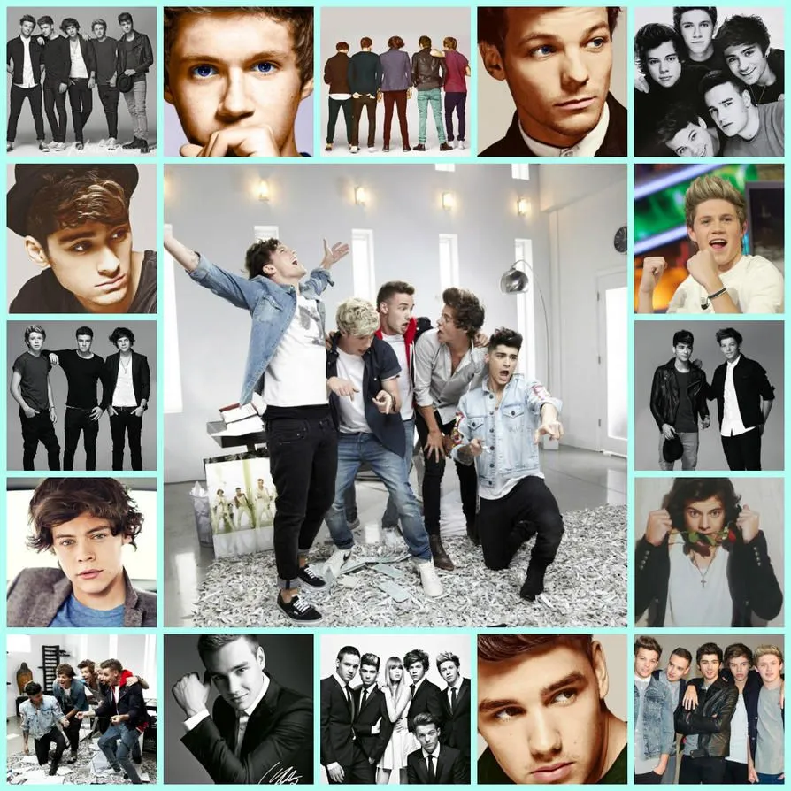 collage one direction by estela71 on DeviantArt