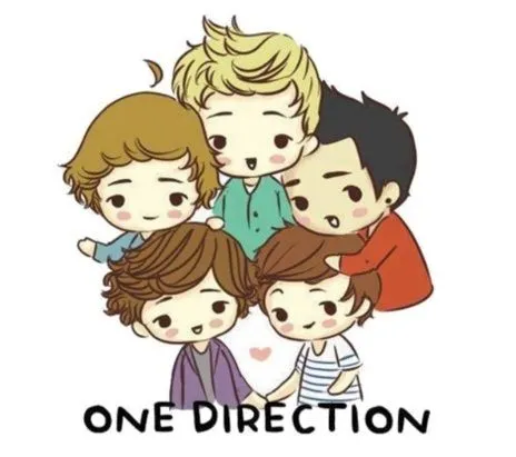 Onedirection dibujo animado - Imagui